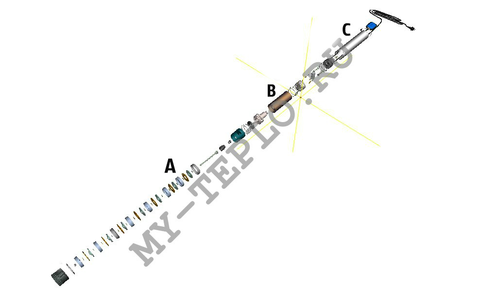 Запчасти Джилекс Водомет 60/52 А
