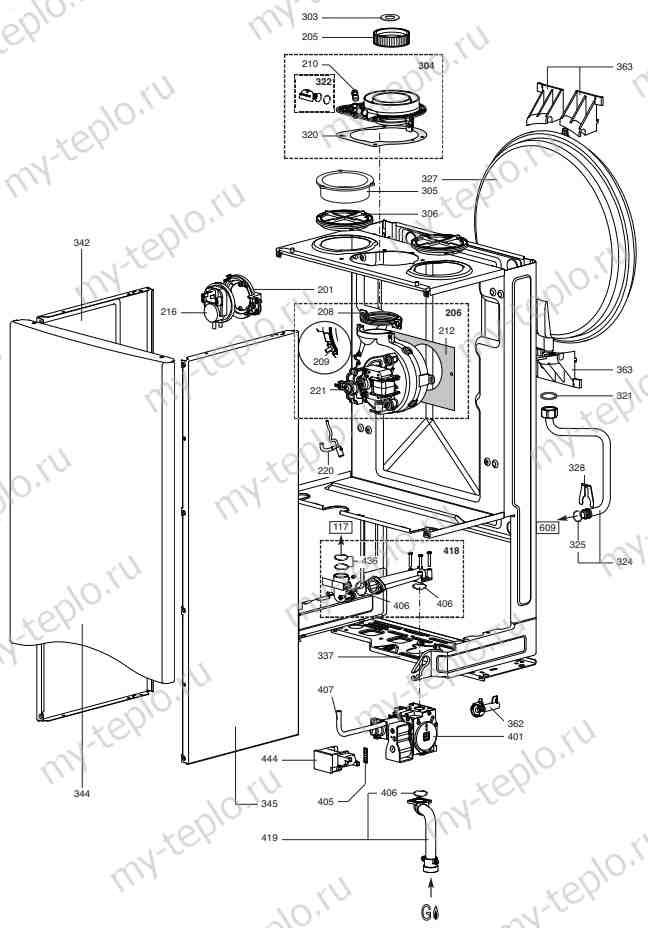 Запчасти Ariston CLAS 24 FF купить в Балашихе