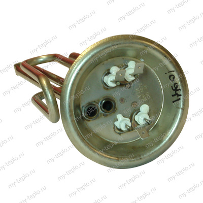 ТЭН для водонагревателя, нержавеющий, 2000 Вт, М6 под анод, фланец 92 мм (10941)